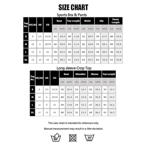 Ensemble de fitness personnalisé avec logo sur mesure, ensemble de yoga pour femmes, 2 pièces, vêtements de sport, taille plus, imperméable, respirant, léger - Product Image 6