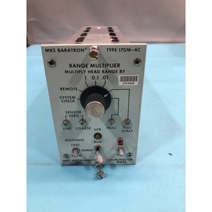 MKS 170M-6C Range <b>Multiplier</b>, Baratron, 150482 - Trusted Global Legacy Semiconductor Equipment and Parts at - Product Image 3