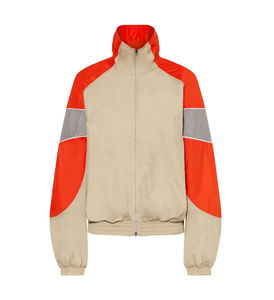 Unisex Tracksuit Color Blocking Sporty Full Length Loose Fit Polyester Cotton Spring Wear With Side Pockets Zipper Fly - Product Image 5