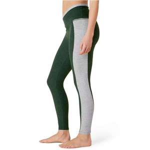 Leggings de compression pour femmes, longueur intégrale, couleur unie, taille élastique, spandex, nylon, pantalon de sport - Product Image 2
