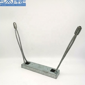 Accessoire de levage en câble double pour travaux de bétonnage - Boucle de levage pour quincaillerie de construction - Product Image 4