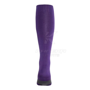 Winter 100% Wool Knitted Soccer <b>Socks</b> with Cuff Logo High <b>Grip</b> Support Design for Practice Matches and Sports Activities - Product Image 3
