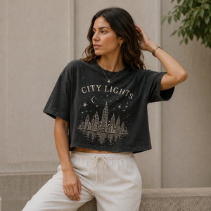 T-shirt d'été pour femmes, coupe ample, 100% coton, antibactérien, respirant, décontracté - Product Image 1