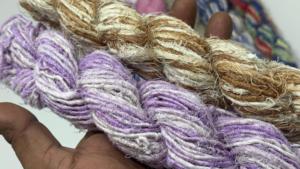 Hilos de Lana Merino Teñida para Tejer, Crochet, Manualidades Textiles, Fibra de Lana Colorida para Artesanía y Prendas de Vestir - Product Image 3
