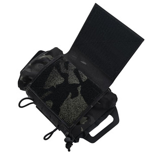 Durable emergency medical organizer pouch with portable leather design for home office car and outdoor survival for sale - Product Image 2