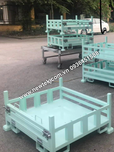 Palette empilable robuste - Type 3 Vietnam, style personnalisable bleu, noir, livraison en 15-30 jours - Product Image 3