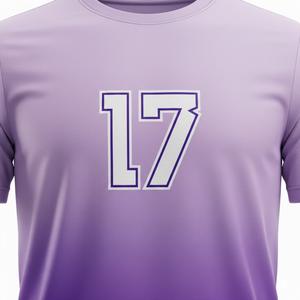 Tenue de football personnalisée 100 % polyester par sublimation, ensemble maillot de football respirant, kit d'entraînement dégradé pour équipe, vêtements de sport pour hommes - Product Image 4