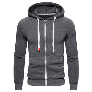 Sweat-shirts et hoodies pour hommes, sweat-shirt gris uni à capuche, sweat-shirt décontracté à manches raglan avec poche kangourou - Product Image 5