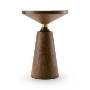 Table d'appoint en bois aux tons sombres offrant une apparence riche pour des décors intérieurs haut de gamme - Product Image 3