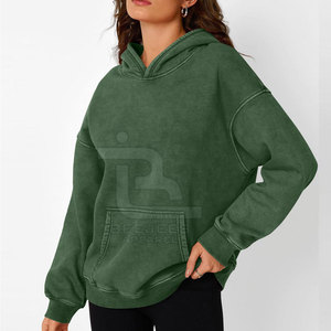 Nuevo Diseño, Sudaderas con Efecto Ácido para Mujer, Más Vendidas, MOQ Bajo, Sudaderas con Efecto Ácido para Mujer al por Mayor - Product Image 3