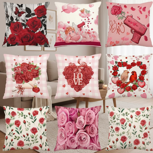 Home Decorative Solid Disposable Cushion <b>Covers</b> <b>Throw</b> Pillowcases 100% Linen for Dye Sublimation Hotel Stitching Custom Design - Product Image 2