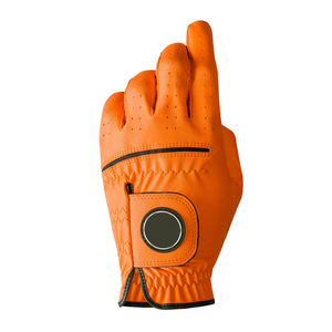 Guantes de golf de cuero Cabretta Perma Soft de primera calidad, duraderos, para hombres y mujeres, cómodos y de larga duración, de piel de oveja, OEM. - Product Image 1