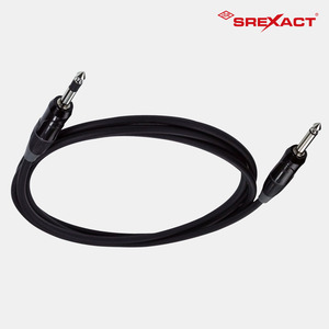 Cable de Audio para Guitarra de 6.0mm TIS a 6.35mm TS, Aleación de Zinc Sin Recubrimiento, 2M, Sin Balancear - Product Image 3