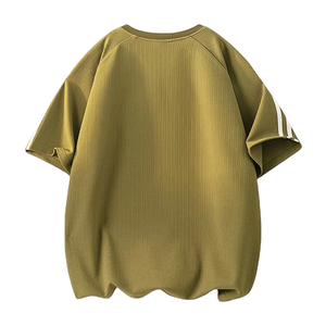 Custom Mass Promotion Cheap 100% Cotton Loose Fit Breathable Eco-Friendly Vintage Blank Design Men's White <b>Spring</b> T-Shirts - Product Image 2