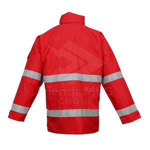 เสื้อแจ็คเก็ตนิรภัยสะท้อนแสง ANSI Class 1 น้ำหนักเบา ระบายอากาศได้ดี เย็บอย่างทนทาน มีโลโก้ เหมาะสำหรับงานกลางแจ้ง - Product Image 2