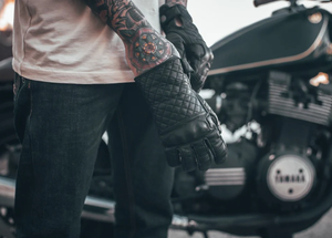 Premium Motorcycle Racing and Touring Gloves with Abrasion Resistant Construction and Protective Safety Armor Design - Product Image 4