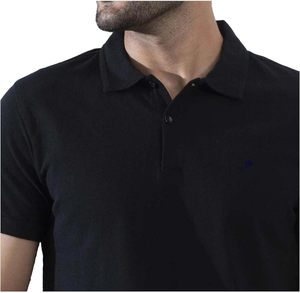 เสื้อโปโลผู้ชายผ้าโพลีเอสเตอร์ ป้องกันขนร่วง น้ำหนักเบา ระบายอากาศได้ดี เหมาะสำหรับใส่ลำลอง เล่นกีฬา ทำธุรกิจ ผลิตจากโรงงาน - Product Image 3