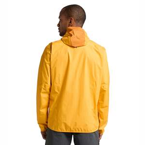 Veste coupe-vent à capuche en nylon bicolore, nouvelle conception, 100 % polyester, imperméable, sur mesure, vente en gros, pas cher, pour hommes - Product Image 2