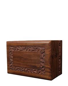 โกศเผาศพไม้สำหรับสัตว์เลี้ยงทำจากไม้ดีไซน์ขอบ200/220ที่ระลึกให้สัตว์เลี้ยงดูคลาสสิคเป็นมิตรกับสิ่งแวดล้อมไม่รั่วซึมสไตล์อเมริกัน - Product Image 4