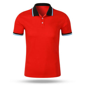 Men's White Cotton Golf Shirts for Shirt Short Sleeve <b>Orange</b> Collar Casual Solid Color Breathable Knitted Fabric Regular Fit - Product Image 4