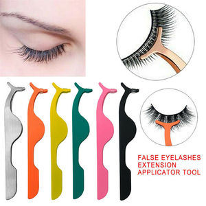 Herramienta Profesional de Acero Inoxidable para Aplicar Pestañas Postizas, Instrumento de Belleza para Extensión de Pestañas Japonesas, Herramienta de Precisión para Maquillaje - Product Image 4