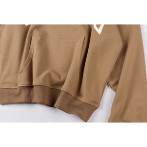 เสื้อฮู้ดผู้ชาย OEM ODM ผ้าฝ้ายพรีเมียม กันยับ สไตล์สตรีทแวร์ รับผลิตตามแบบ พร้อมสกรีนโลโก้ ขายส่ง - Product Image 6