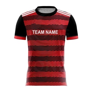 Uniformes de Fútbol de Manga Larga Baratos al por Mayor, Camisetas Lisas para Clubes de Fútbol, Alta Calidad, 100% Poliéster, Logotipo Personalizado, Unisex - Product Image 1