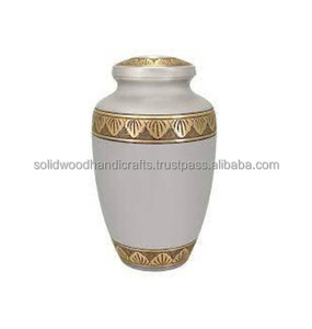 Urnas decorativas de latón para adultos, urnas hechas a mano para urnas funerarias para hombres y mujeres, urnas funerarias con alta calidad - Product Image 3