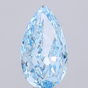 Diamant de laboratoire vert vif fantaisie de qualité supérieure, taille poire, certifié IGI, CVD, diamant en vrac, haute clarté, pierre de qualité supérieure pour la fabrication de bijoux. - Product Image 6