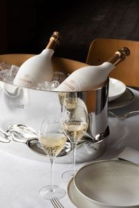 Serve ware luxury hosting accessory contemporary <b>bar</b> bucket metallic champagne tub wine presentation bucket upscale <b>bar</b> - Product Image 4