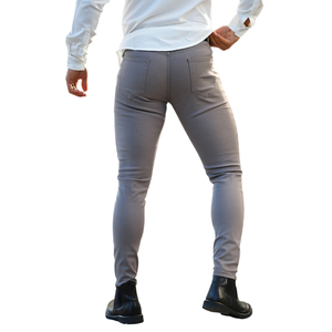 Spring Men's Outdoor Slim <b>Fleece</b> Breathable Garment Dyed High Waist Straight Leg Sweatpants Casual <b>Work</b> Pants - Product Image 6