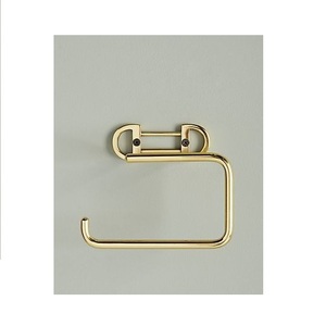 Modern Decorative Metal Toilet Paper Holder For Bathroom Styling And Functional Paper <b>Roll</b> Accessibility - Product Image 1