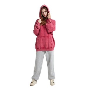 เสื้อฮู้ดสำหรับผู้หญิงคุณภาพสูงของผู้หญิงเสื้อมีฮู้ดทันสมัยสำหรับผู้ชายและผู้หญิงทรงหลวมซักได้ - Product Image 4