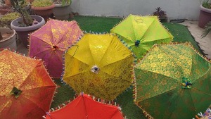 Multicolored Decorative Umbrella and Parasol Backdrop for Wedding <b>Ceiling</b> Decorations Party Event Hanging Temple Decoration - Product Image 4