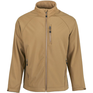 เสื้อแจ็คเก็ตแขนยาวผู้ชายแบบ Softshell กันน้ำ กันลม สำหรับกิจกรรมกลางแจ้ง ฟิตเนส รับผลิตตามแบบ OEM ODM ขายส่งจากโรงงานเสื้อผ้า - Product Image 6