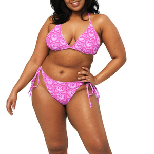 New Fashion Sexy <b>Bikini</b> Solid Swimsuit Women Swimwear Push up <b>Set</b> Brazilian Bathing Suit Summer Beach Wear Swimming - Product Image 6