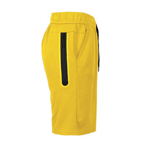 Shorts de sport personnalisés pour hommes en molleton bouclette 2026, motif uni, 100 % coton, avec entrejambe de 5 pouces - Product Image 2