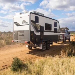 Caravane tout-terrain standard australienne, camping-car mobile en fibre de verre et aluminium, 5 couchages, remorques de voyage, camping-cars - Product Image 4