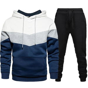 Survêtement Homme Personnalisable à Logo, Deux Pièces, Couleur Unie, 100% Coton, Coupe Oversize, Anti-Rétrécissement, à Prix Abordable, MOQ Faible - Product Image 5