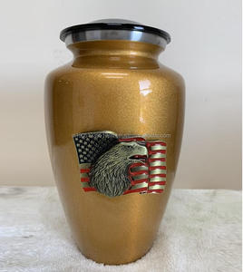 Urnas de Cremación de Aluminio Grandes Estilo Americano Personalizadas, Recuerdo Premium para Cenizas Humanas, Artículos Funerarios - Product Image 6
