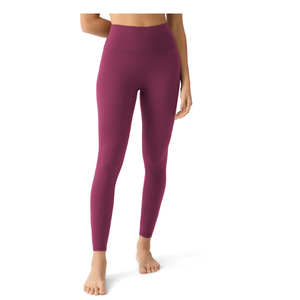 Leggings de Yoga Elásticos de Cintura Alta, Tejido Básico, para Gimnasio, Fitness y Running, Diseño Sólido para Mujer, por ECHO EDGE APPAREL - Product Image 1