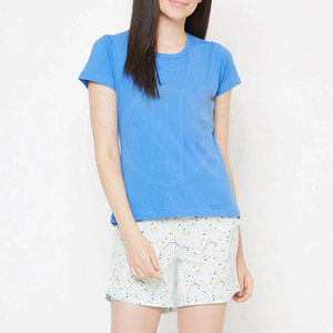 Women Short Sets Modern Everyday Women Short Sets Comfortable Cotton Blend For Summer Wear - Product Image 5