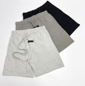 Pantalones Cortos Casuales de Verano, Transpirables, Tejidos, 100% Algodón, Cintura Alta, con Bolsillos, Personalizables con Logotipo, para Hombre y Mujer, Diseño ODM - Product Image 3