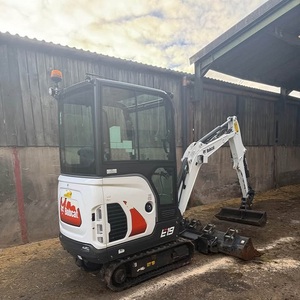 รถขุดขนาดเล็ก Bobcat E19 แบบตีนตะขาบ พร้อมระบบไฮดรอลิก สำหรับงานก่อสร้าง จัดสวน และงานดิน - Product Image 2