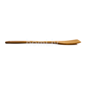 Espátula Ecológica Yuka de Madera de Teca Natural, Material Sostenible, Seguro para Alimentos, Sin Pintura ni Barniz, Halal, Utensilios de Cocina Personalizados - Product Image 6