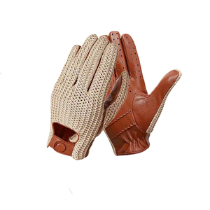 Custom Made Leather <b>Driving</b> <b>Gloves</b> for Cycling Outdoor Use-Unisex Waterproof Lightweight Breathable Anti-Uv Non-Slip Quick - Product Image 2