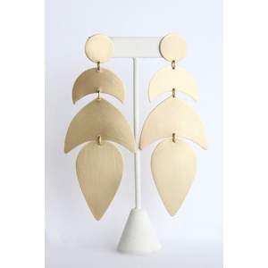 Bijoux de mode faits à la main en cuivre et laiton écologiques de qualité supérieure pour les fêtes, modèle exclusif 201 F, accessoires de bijouterie très vendus - Product Image 1