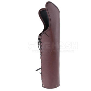 Arquero de cuero hecho a mano de alta calidad, material duradero, ajuste adaptable, equipo para caza al aire libre y práctica de tiro al blanco - Product Image 5