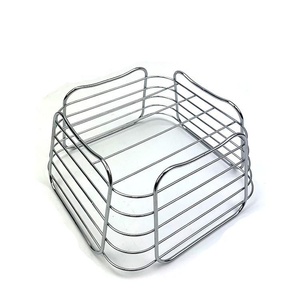 Stainless Steel Metal Wire Fruit Vegetables <b>Bread</b> Snacks Storage <b>Basket</b> - Product Image 2