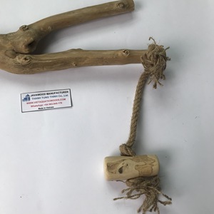 Bâton à mâcher pour chien en bois de café, naturel, écologique, durable, fabriqué au Vietnam - Product Image 4